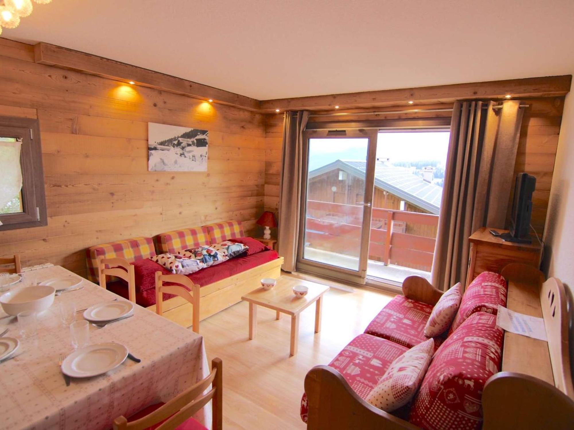 Appartement 2 Pieces Au Coeur Des Saisies - Balcon Sud, Box Inclus, 5 Pers - Fr-1-594-321 Hauteluce Exterior foto